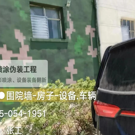 漯河数码迷彩漆施工